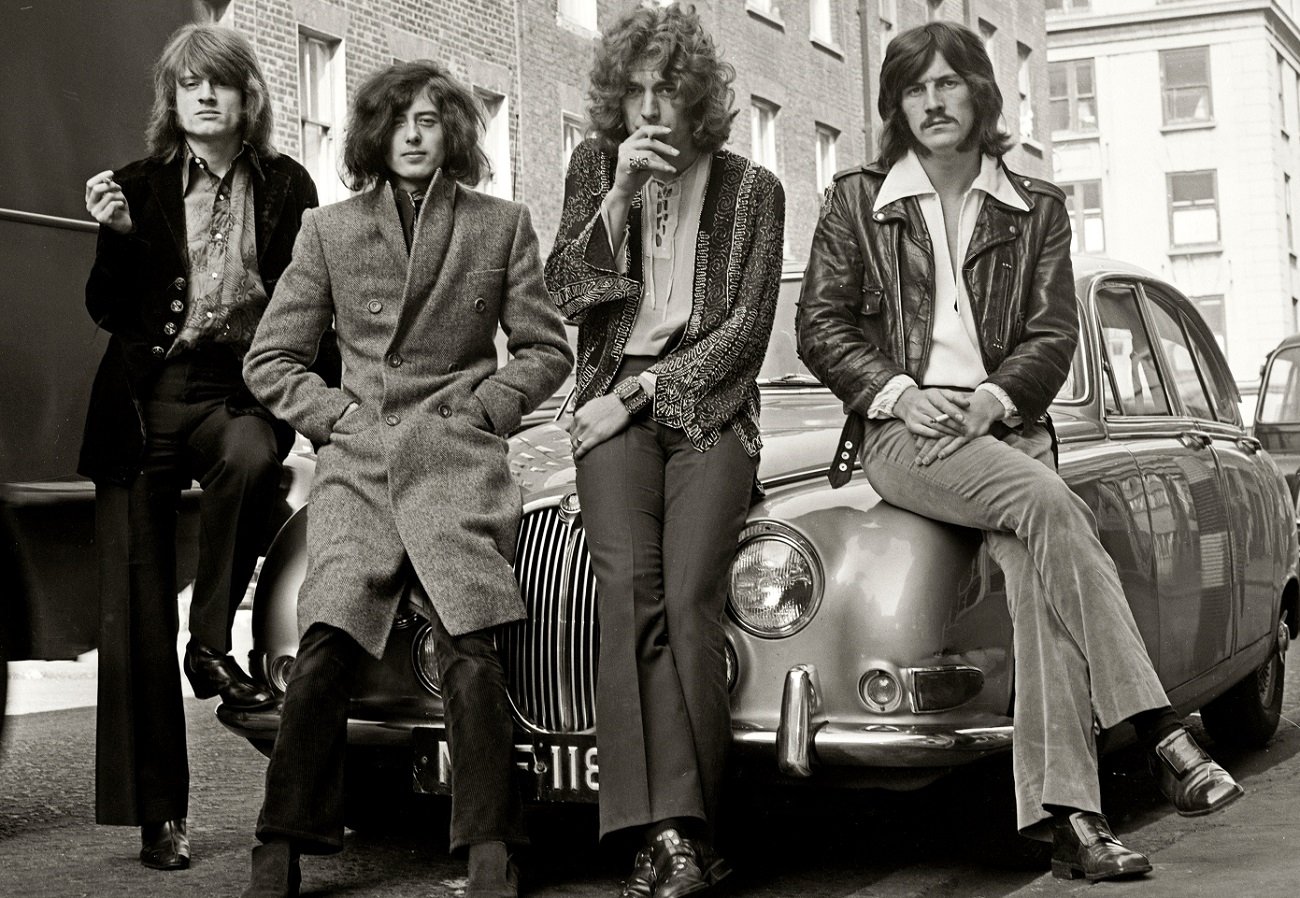 Early Led Zeppelin band photo