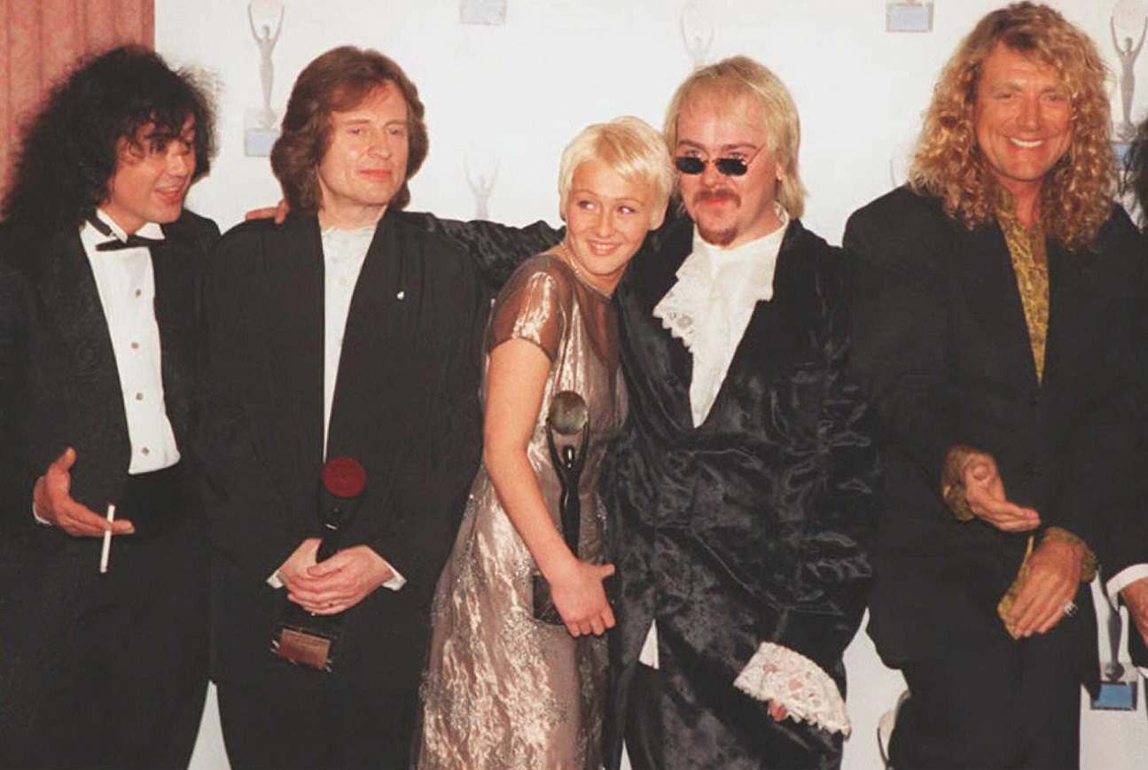 Led Zeppelin at Rock Hall of Fame induction
