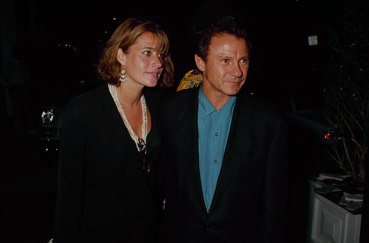 Lorraine Bracco and Harvey Keitel 