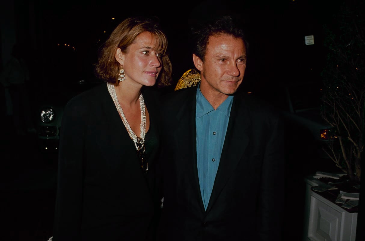 Lorraine Bracco and Harvey Keitel