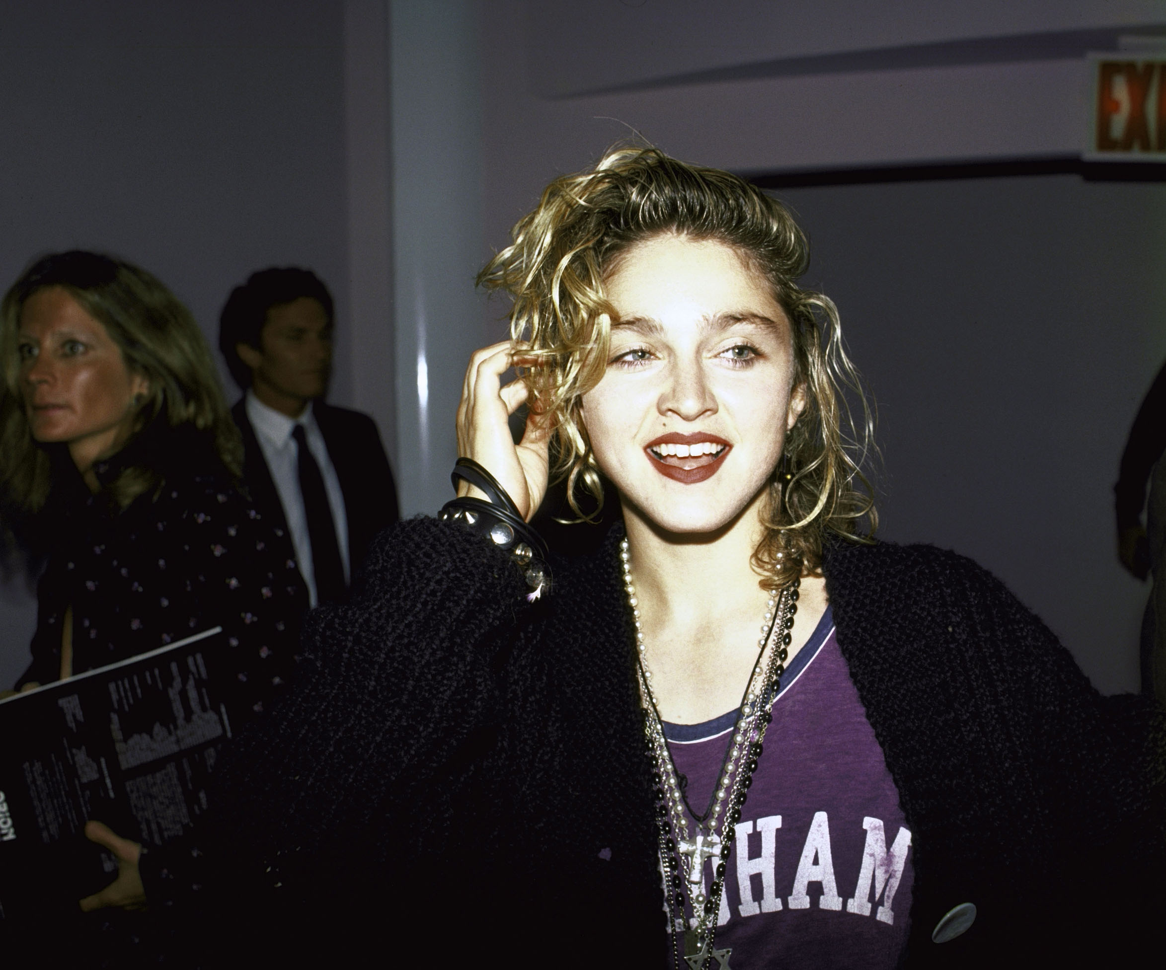 Madonna with blonde hair