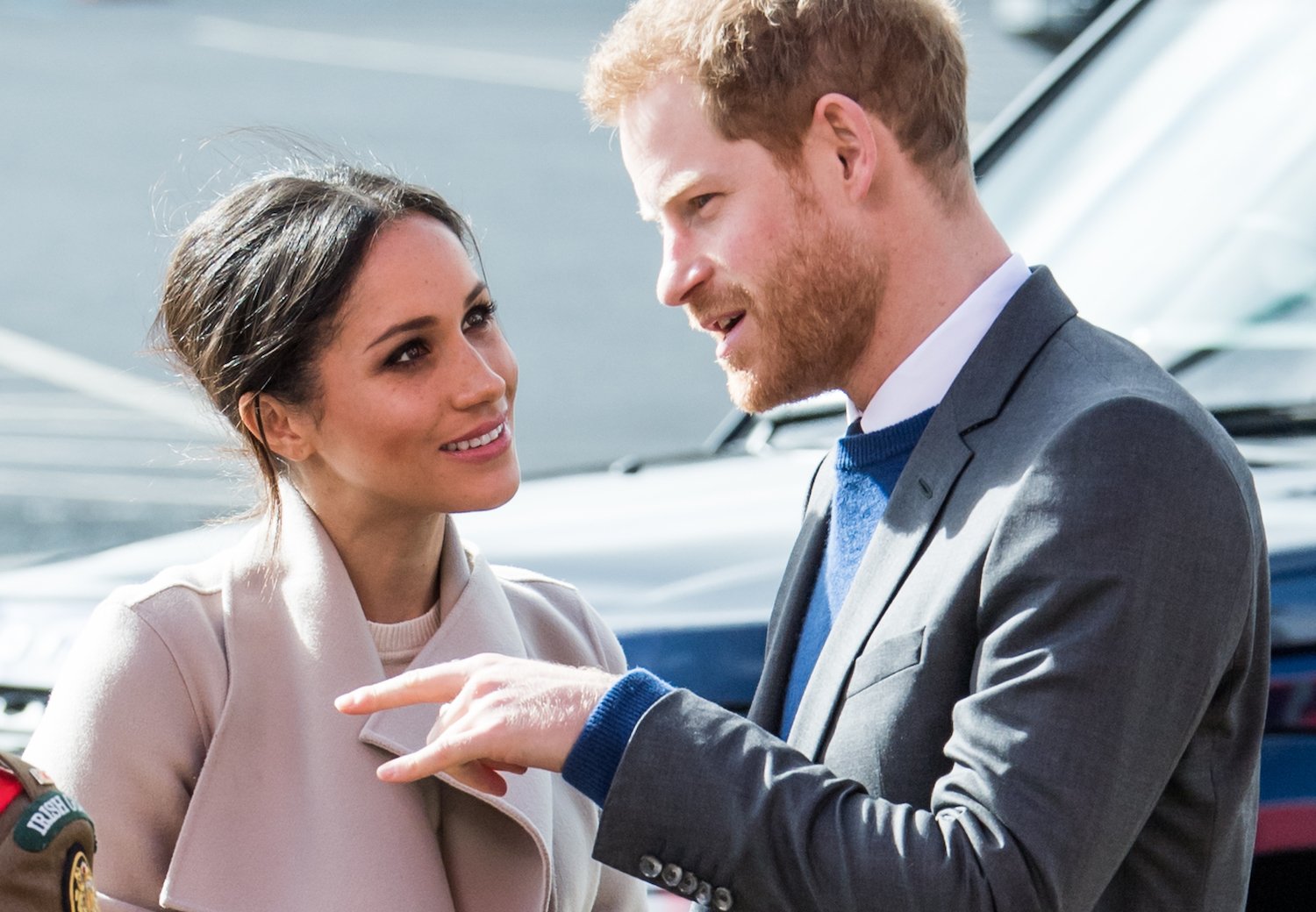 Prince Harry and Meghan Markle attend an event to mark the second year of youth-led peace-building initiative Amazing the Space at the Eikon Exhibition Centre on March 23, 2018