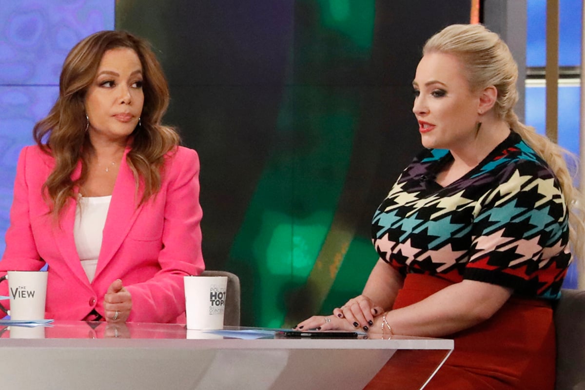 Sunny Hostin and Meghan McCain