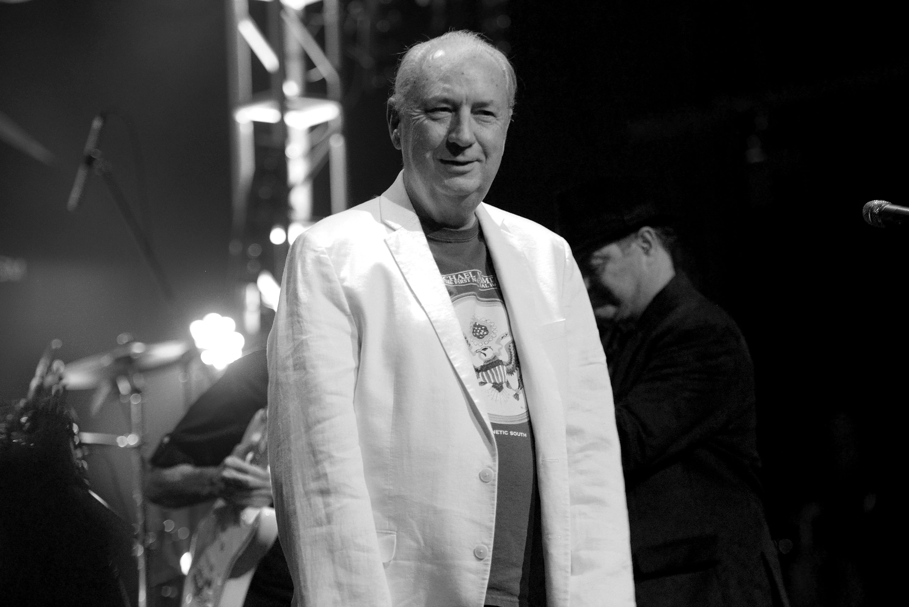 Mike Nesmith in a suit jacket