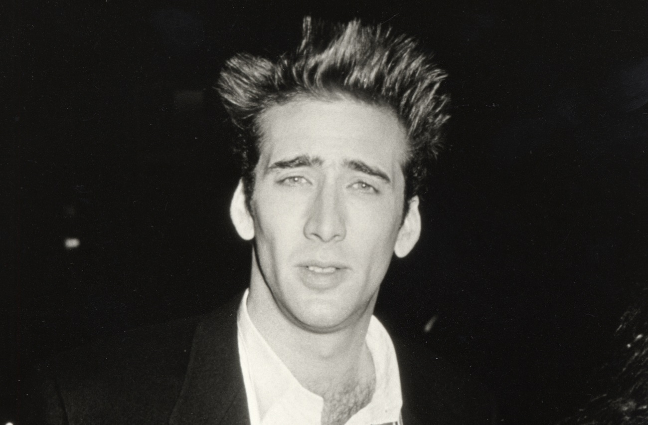 Nicolas Cage at the 'Peggy Sue Got Married' premiere