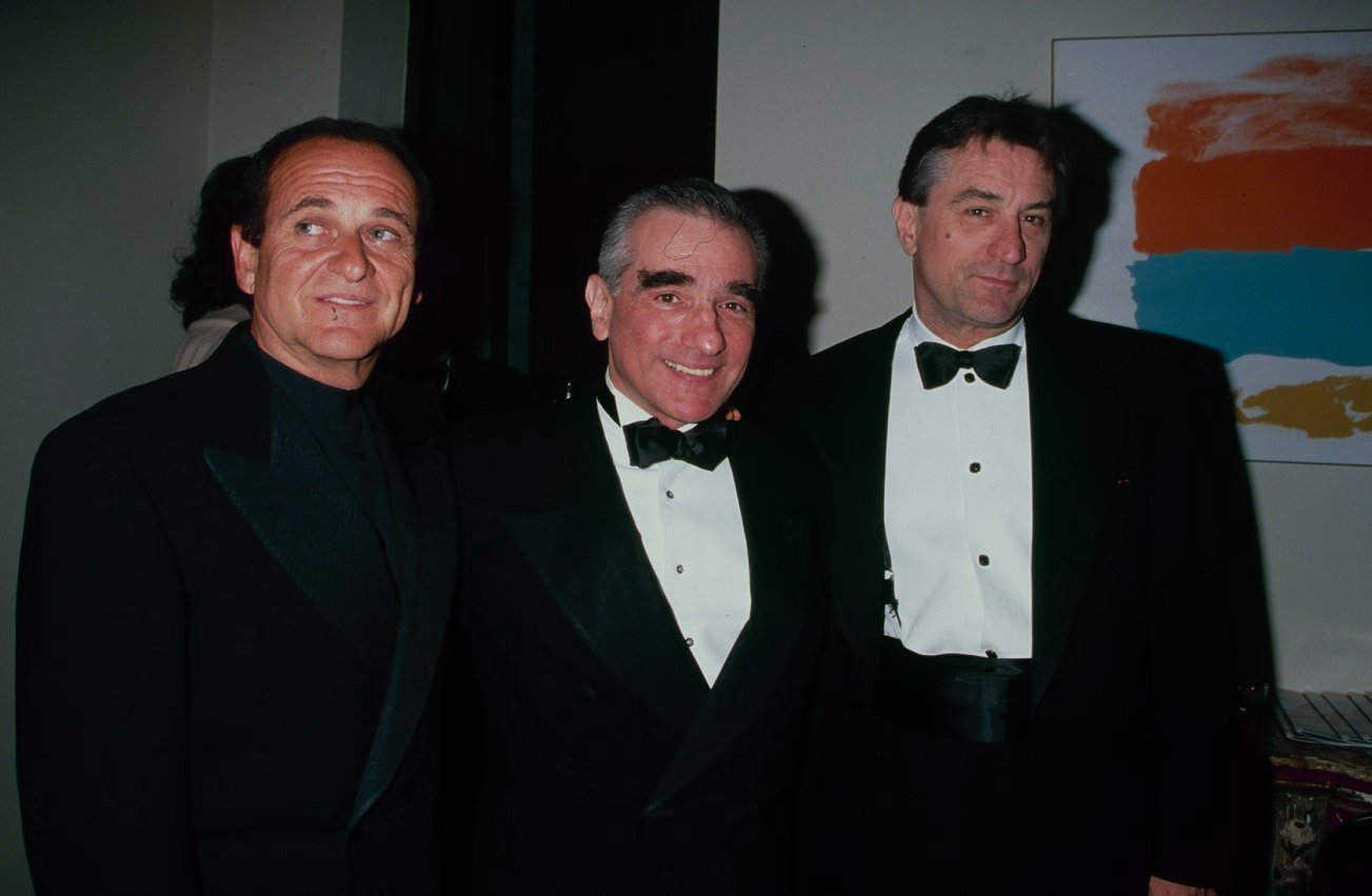 Scorsese with Pesci and De Niro