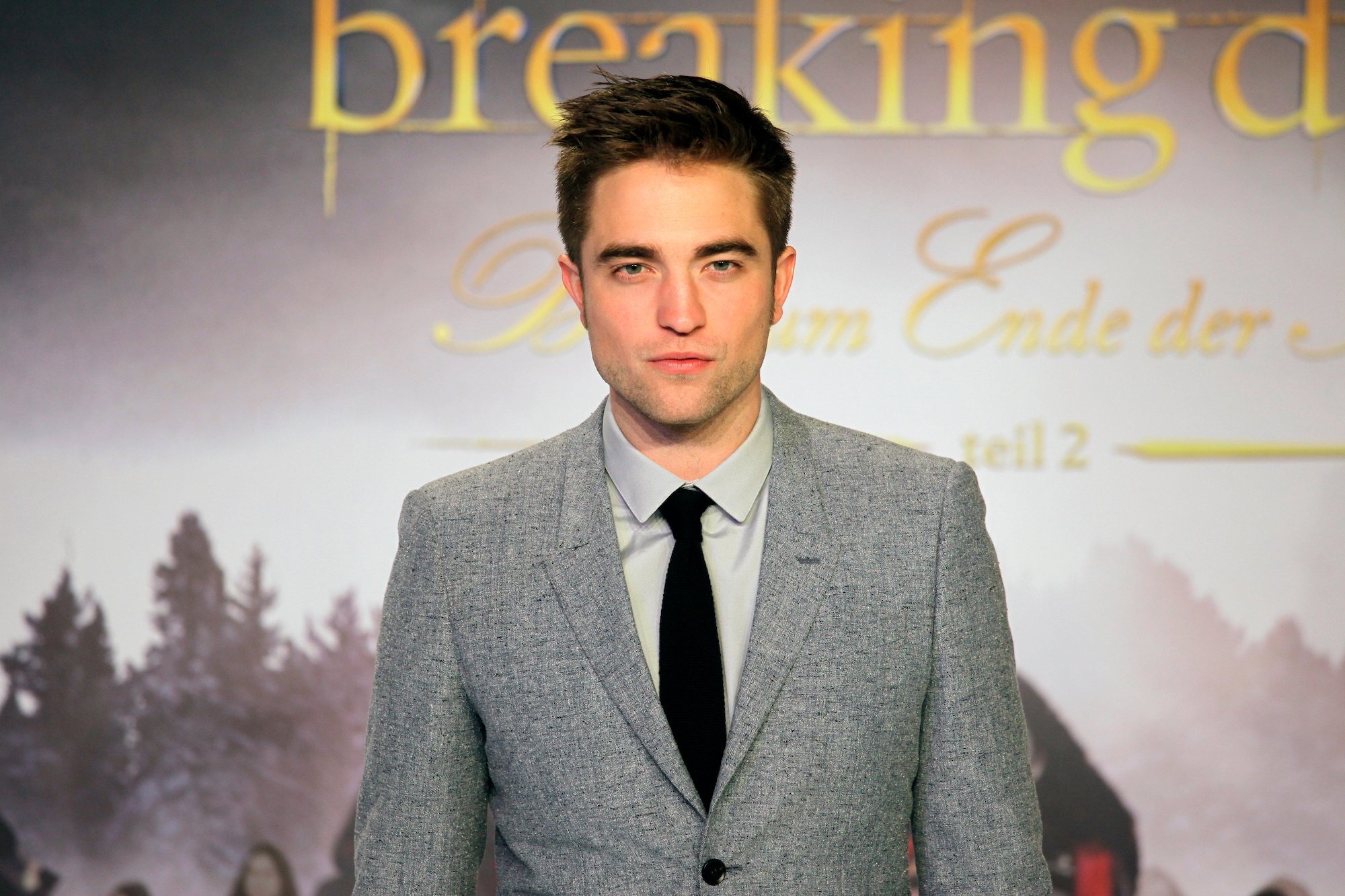 Robert Pattinson at the European premiere for 'Twilight Saga: Breaking Dawn Part 2'