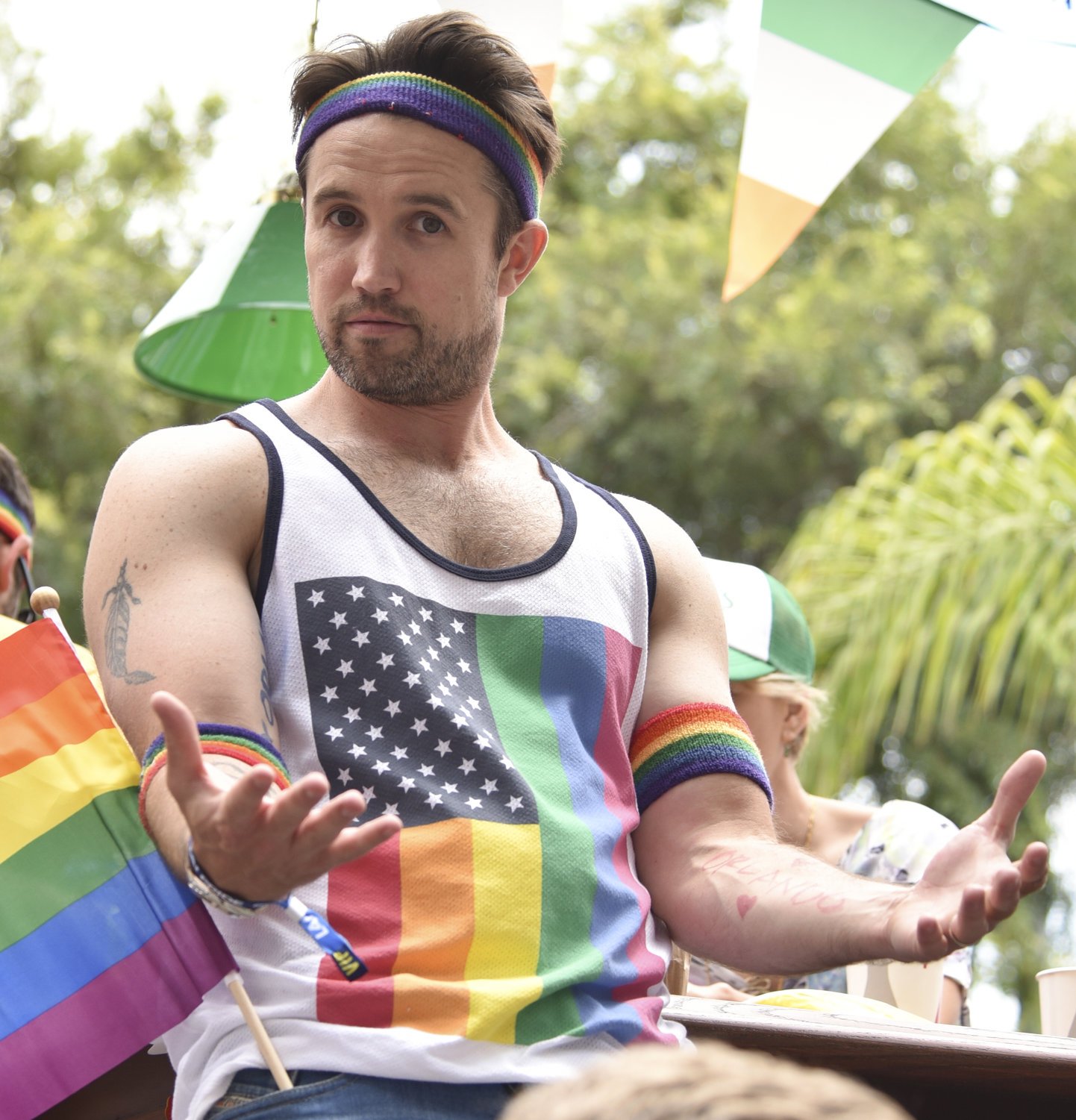 Rob McElhenney at the LA PRIDE Music Festival And Parade in 2016