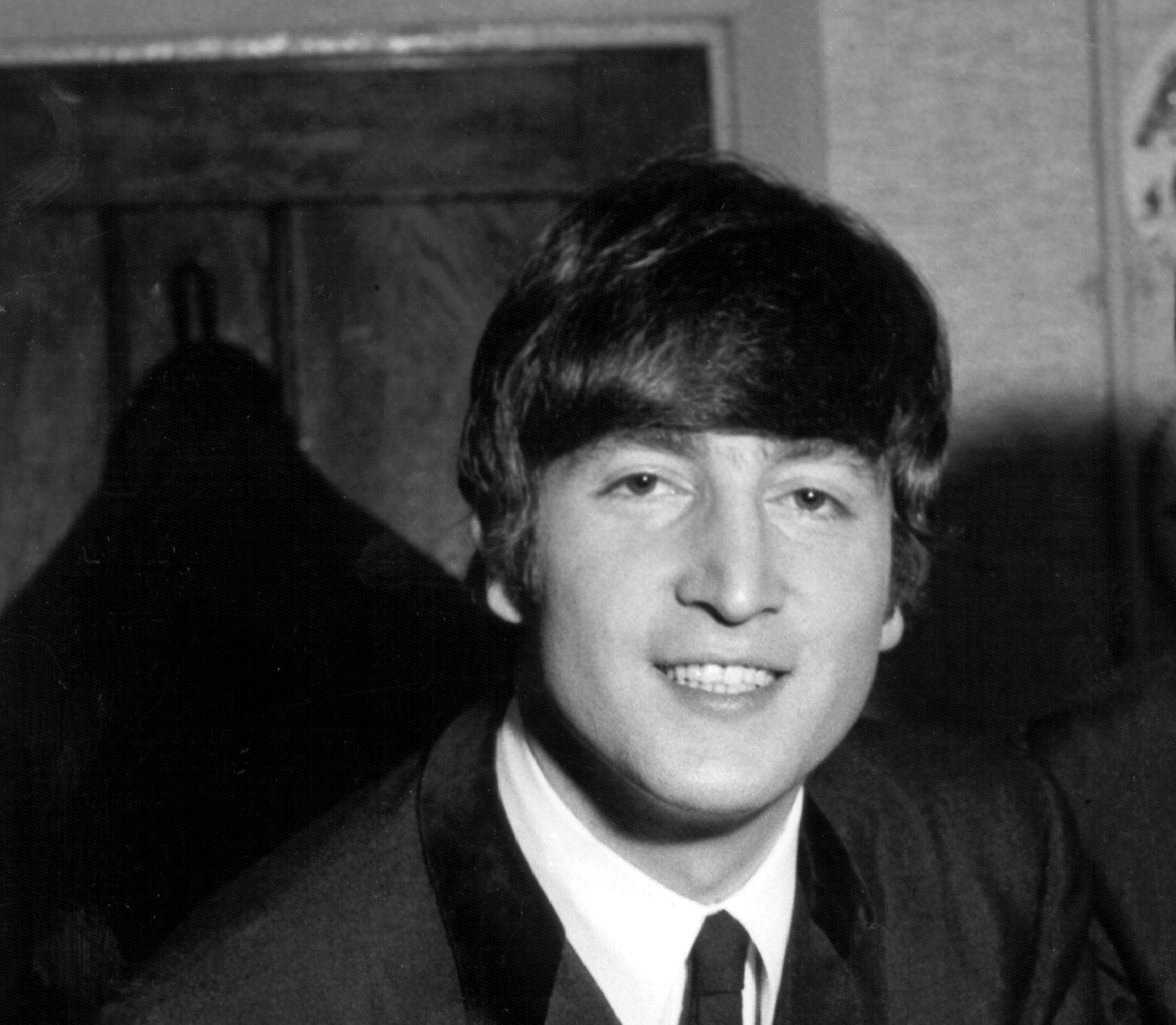 John Lennon wearing a tie