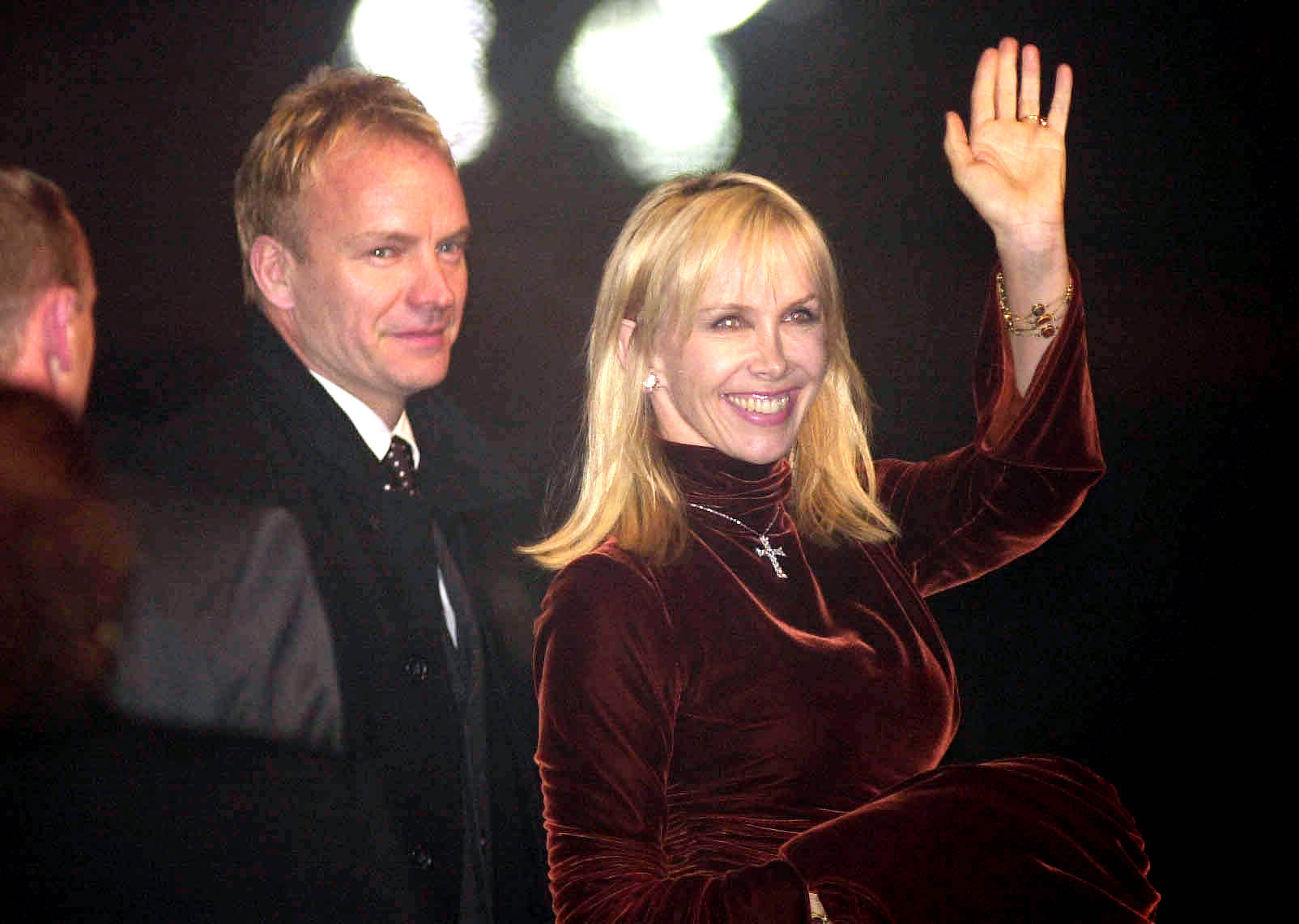 Sting and Trudie Styler