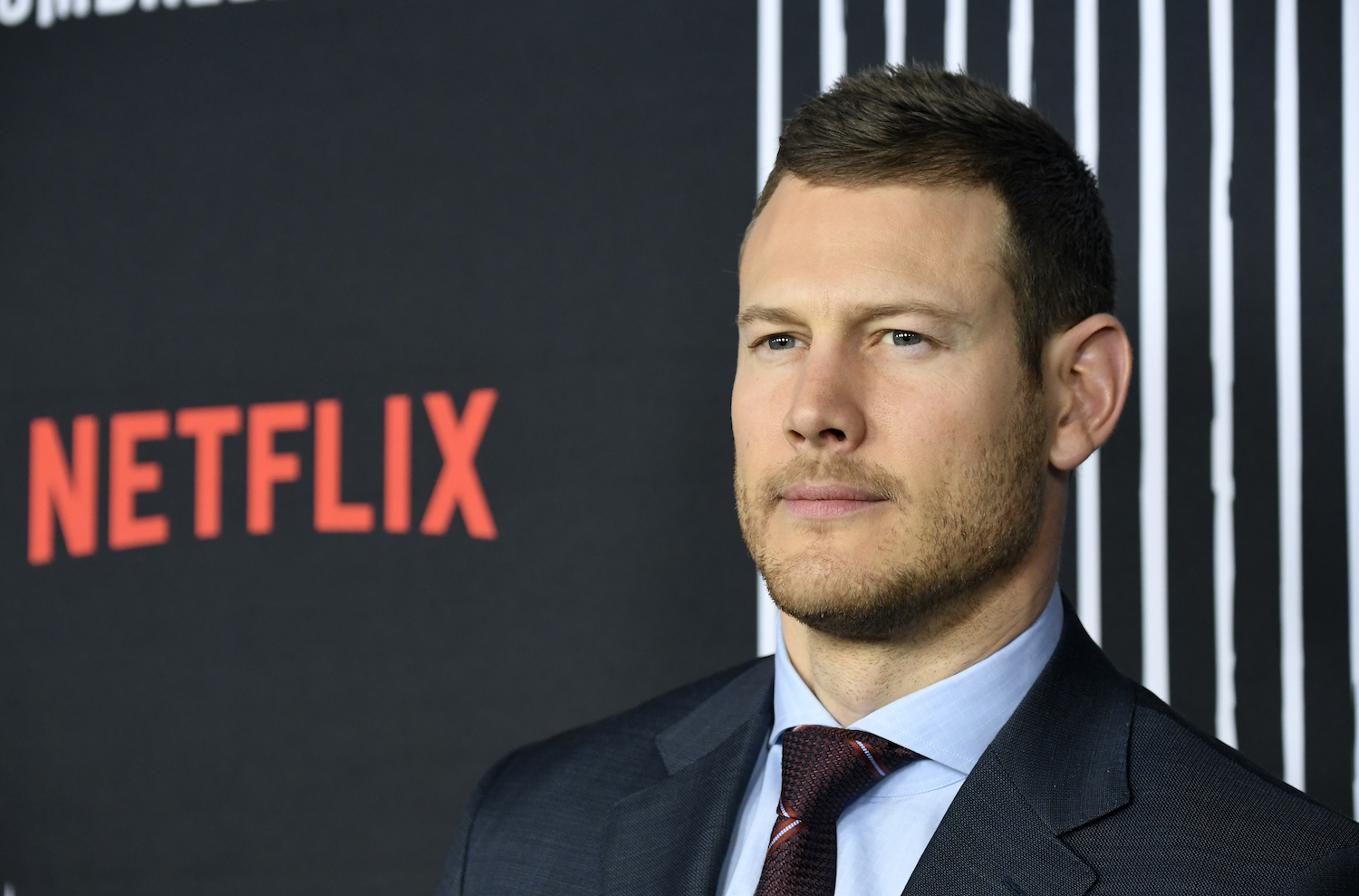 Tom Hopper attends the Premiere of Netflix's 'The Umbrella Academy' at ArcLight Hollywood on February 12, 2019