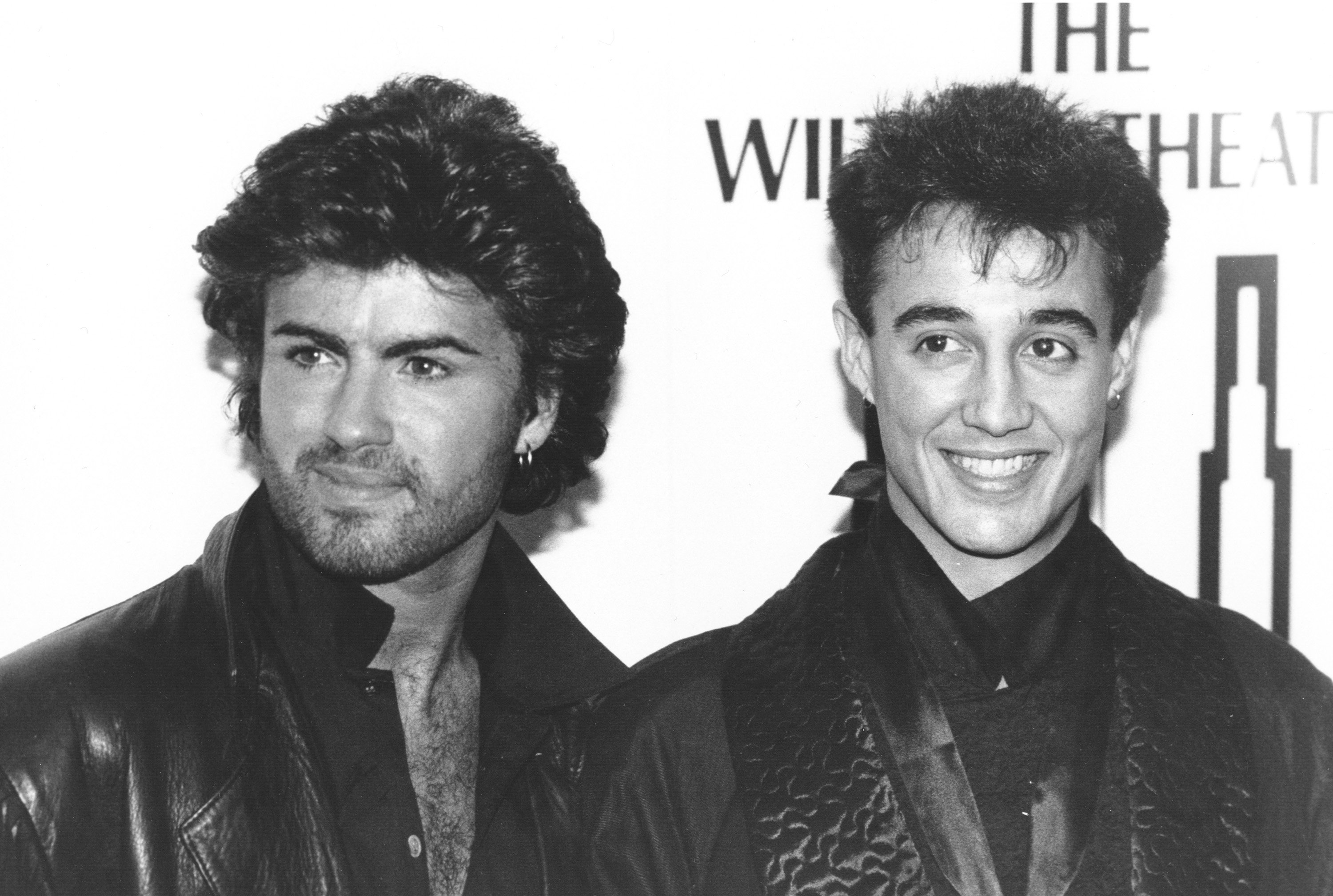 George Michael and Andrew Ridgely of Wham!