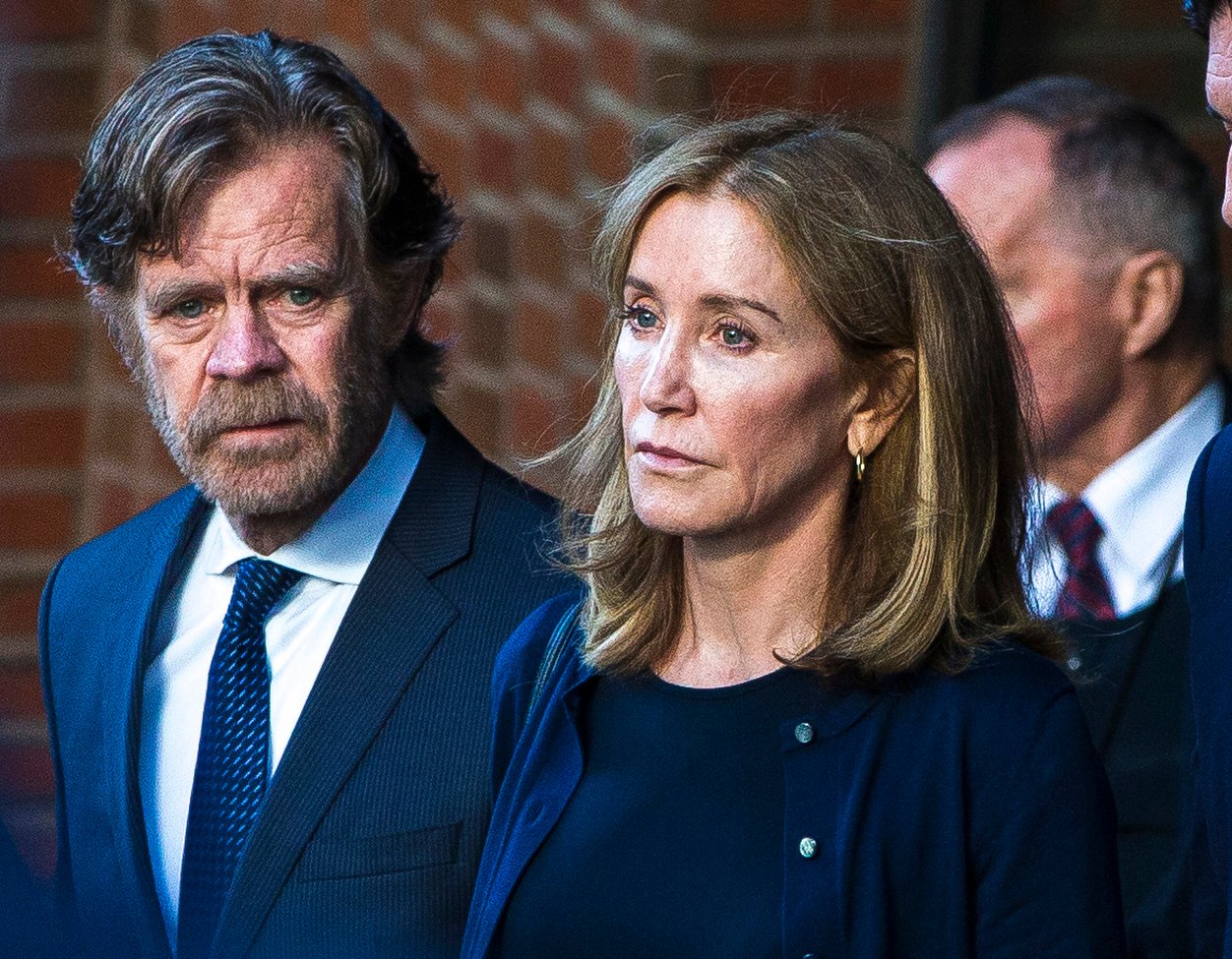 William H Macy and Felicty Huffman