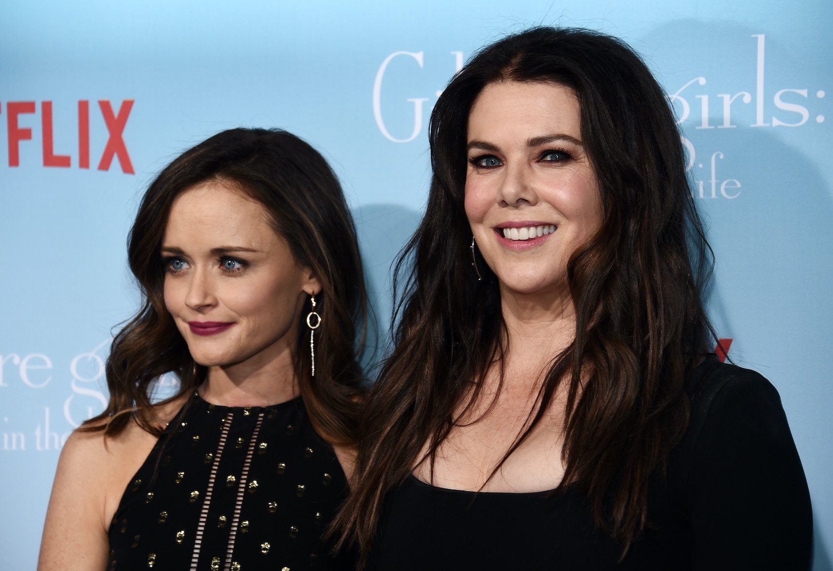 Alexis Bledel and Lauren Graham at the premiere of 'Gilmore Girls A Year in the Life'
