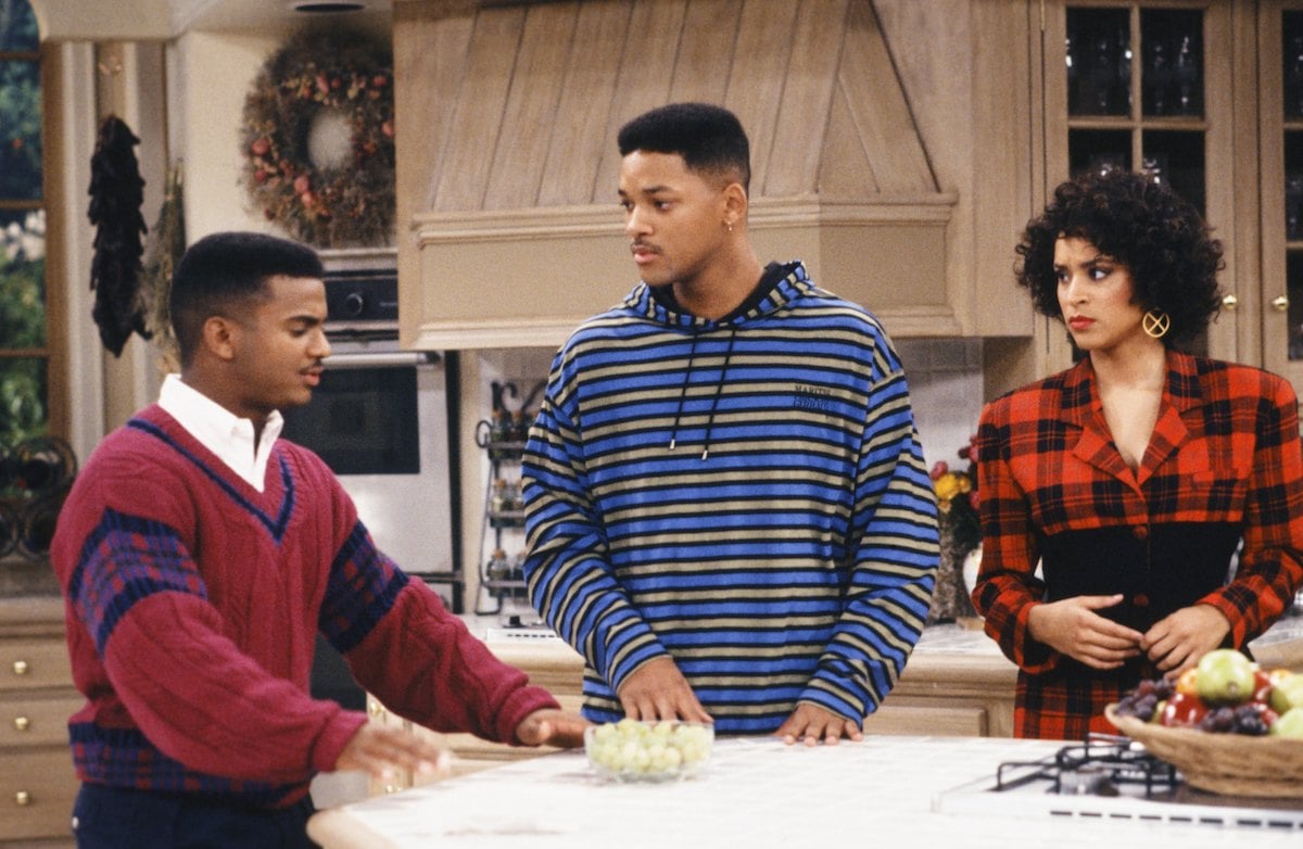Alfonso Ribeiro, Will Smith, and Karyn Parsons on 'The Fresh Prince of Bel-Air'
