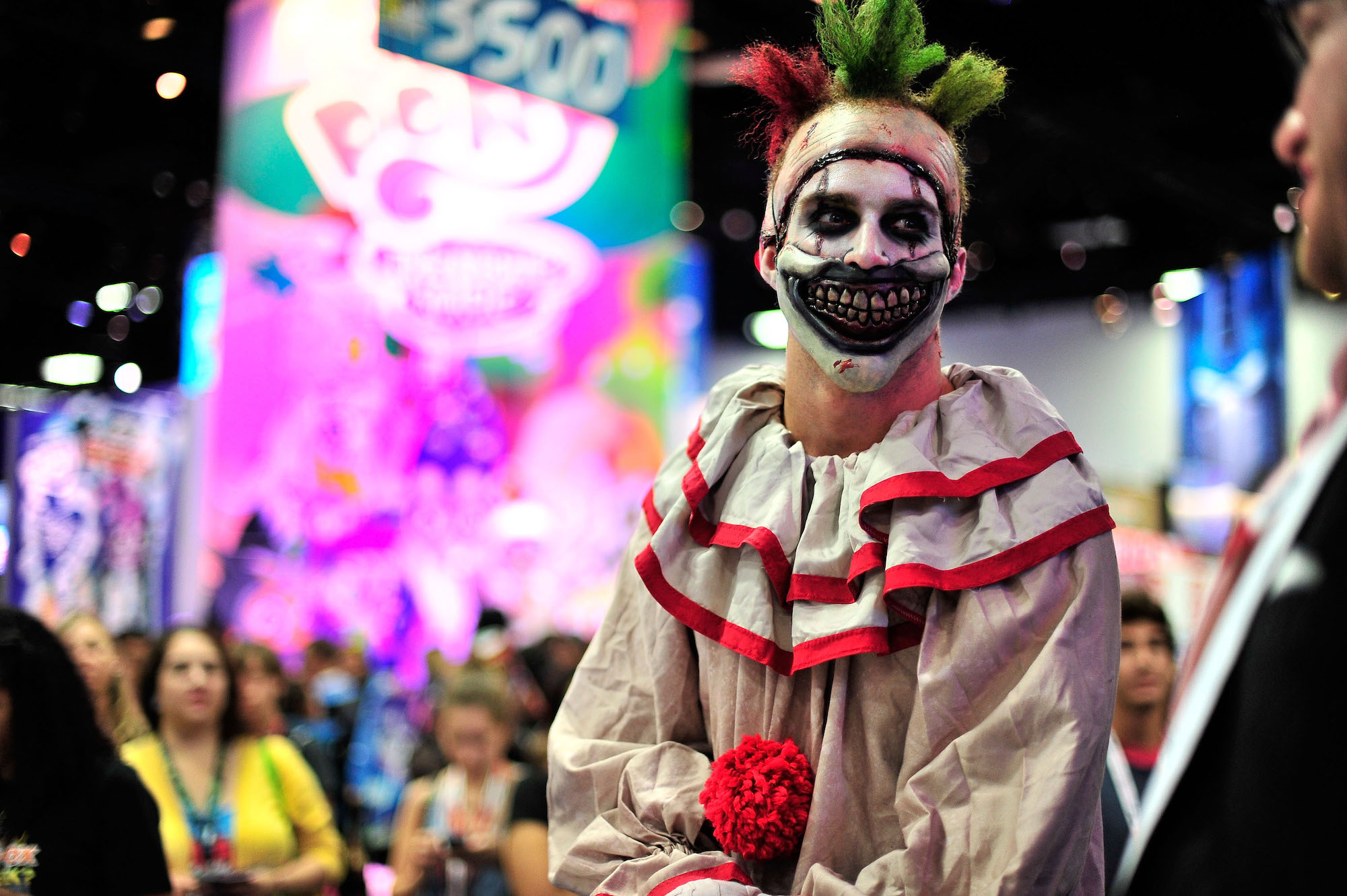 Twisty the Clown from 'American Horror Story' at Comic Con