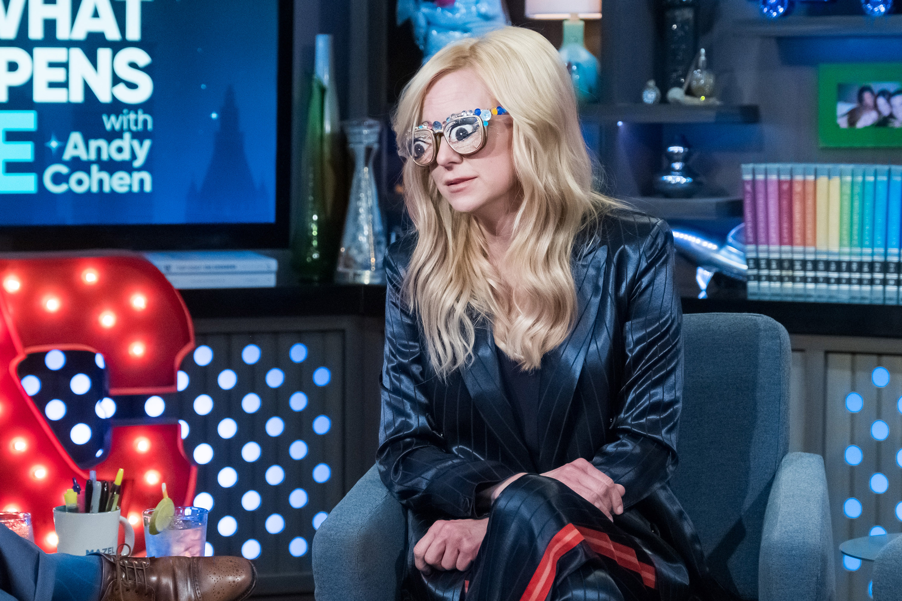 Anna Faris on 'Watch What Happens Live with Andy Cohen' | Charles Sykes/Bravo/NBCU Photo Bank/NBCUniversal via Getty Images