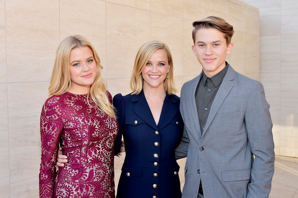 Reese Witherspoon and her kids Ava Phillippe and Deacon Phillippe