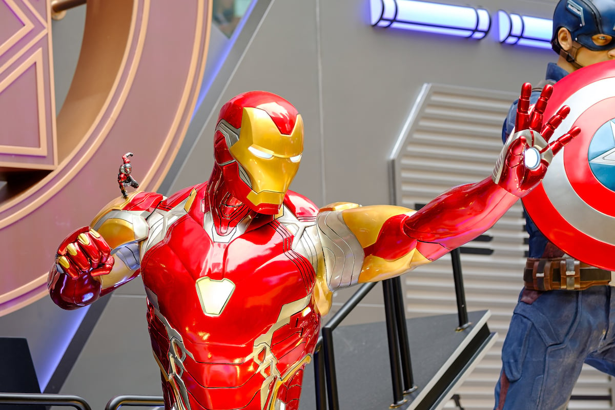 'Avengers: Endgame' character models in Hong Kong