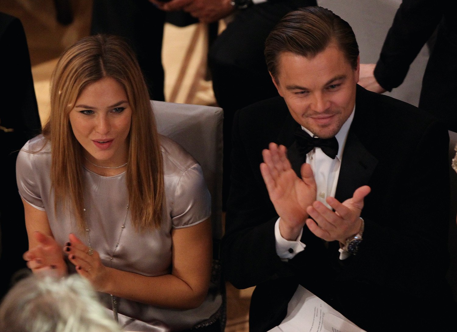 Bar Refaeli and Leonardo DiCaprio at the 2010 Berlin Film Festival