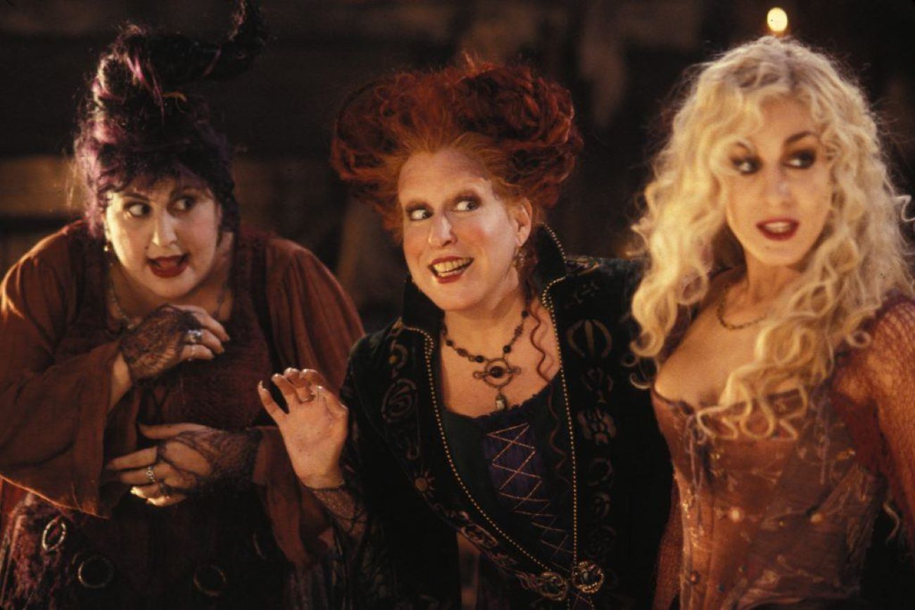 Bette Midler, Sarah Jessica Parker and Kathy Najimy in Hocus Pocus Walt Disney Pictures