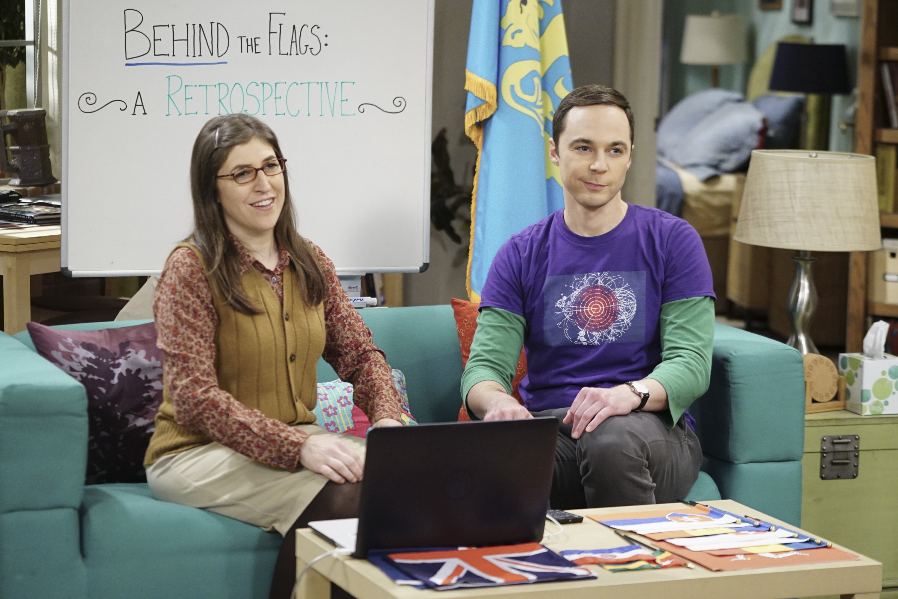 Big Bang Theory: Mayim Bialik adn Jim Parsons