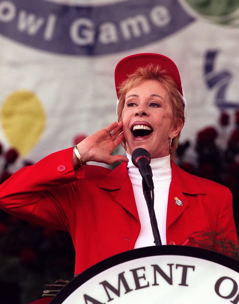 Carol Burnett doing her Tarzan yell