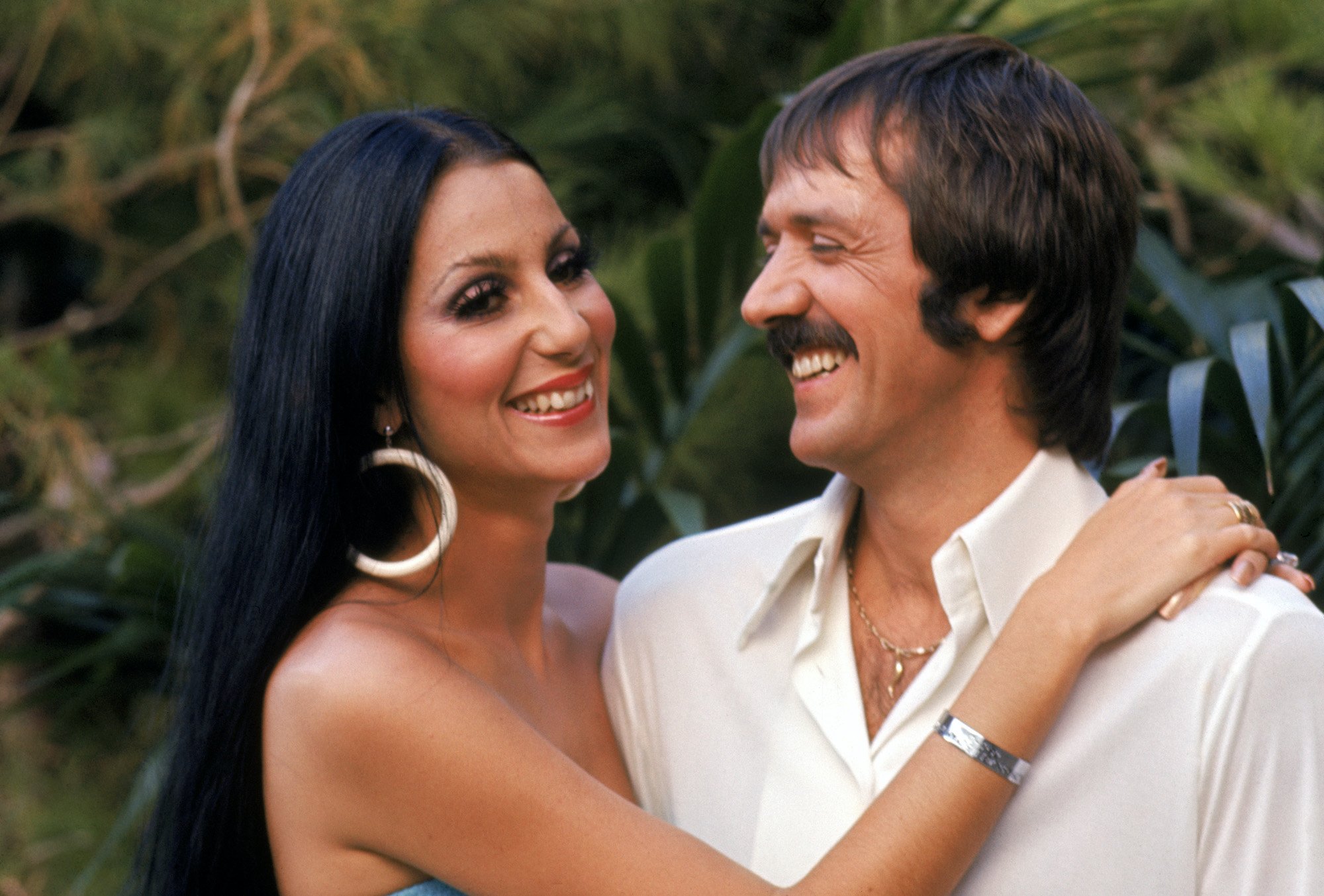 Cher and Sonny Bono