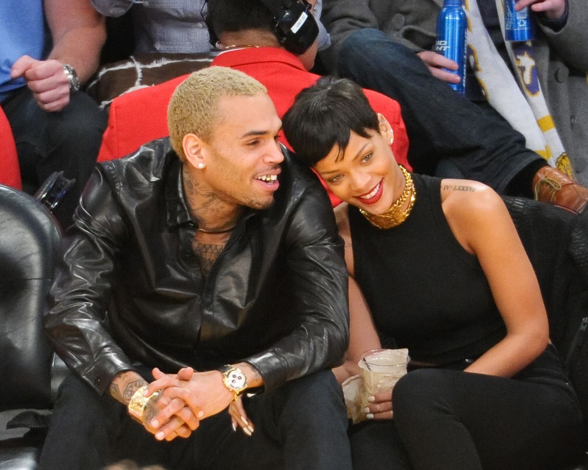 Chris Brown and Rihanna