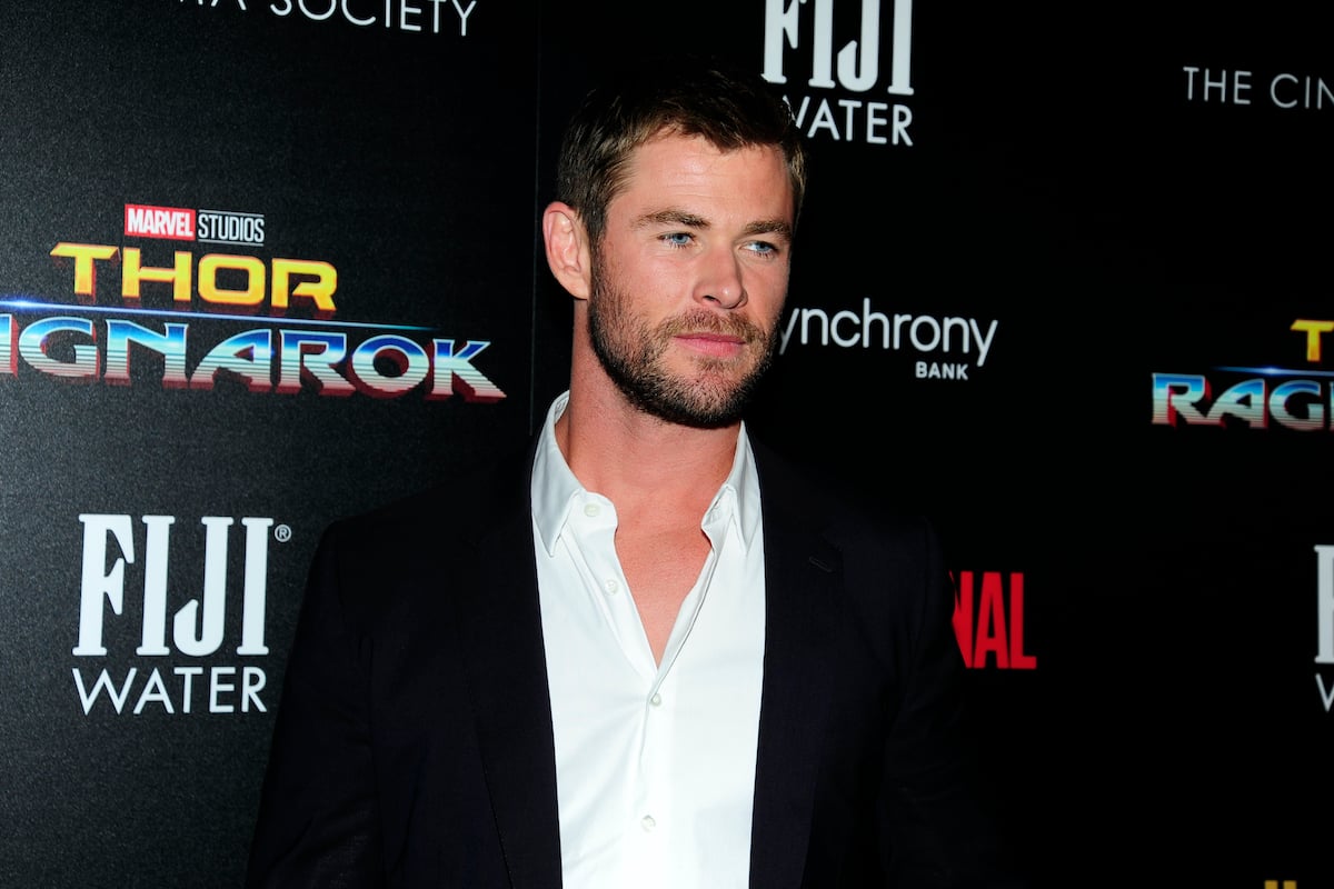 Chris Hemsworth at a 'Thor: Ragnarok' screening