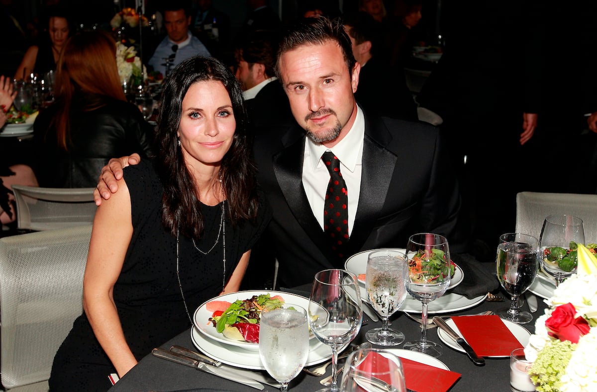 Courteney Cox and David Arquette