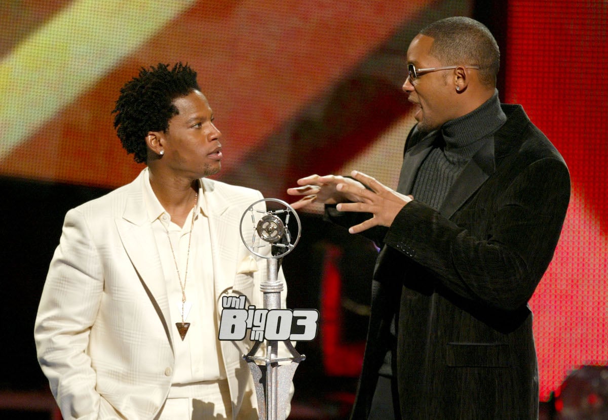 D.L. Hughley and Will Smith