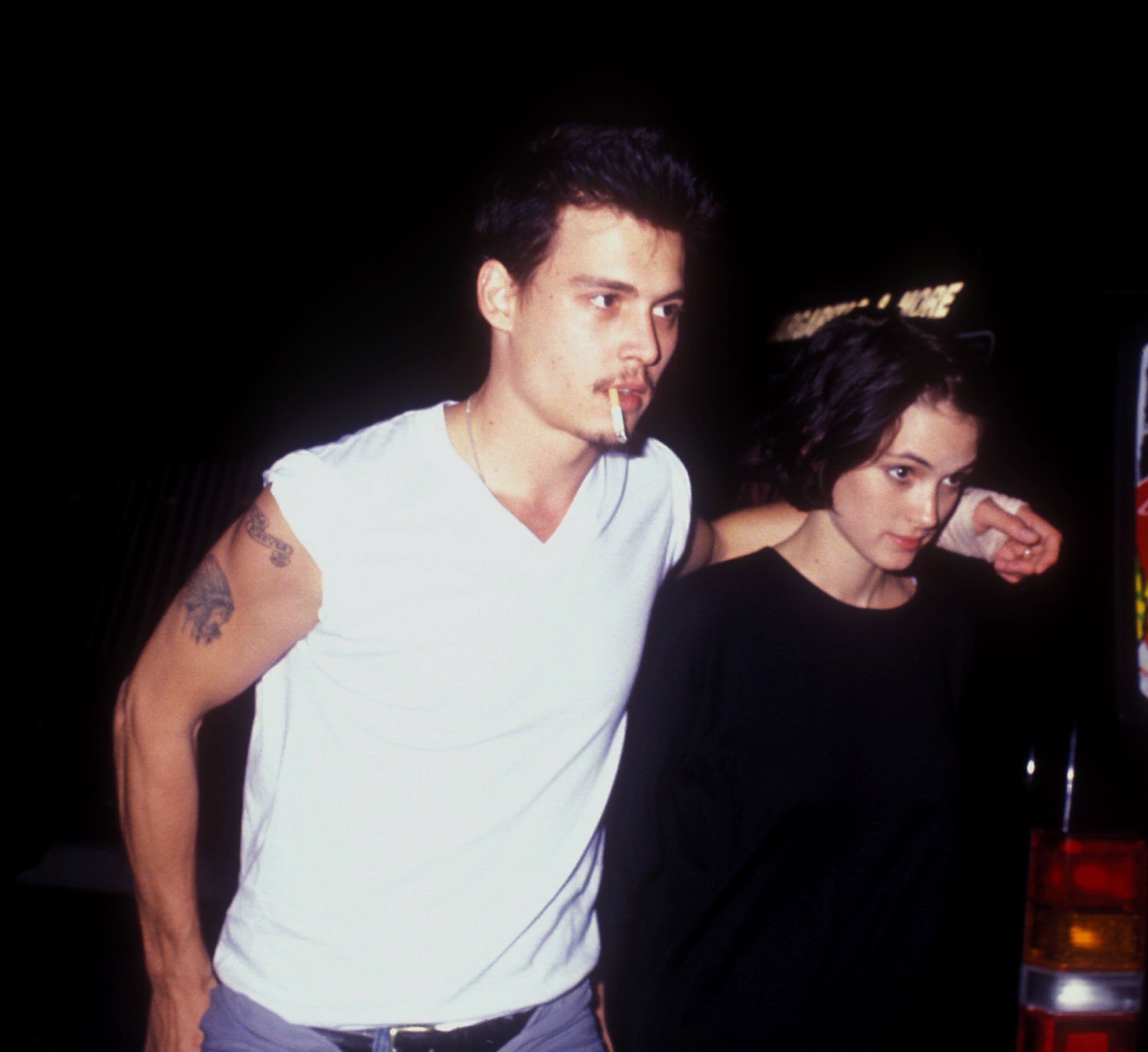 Johnny Depp and Winona Ryder