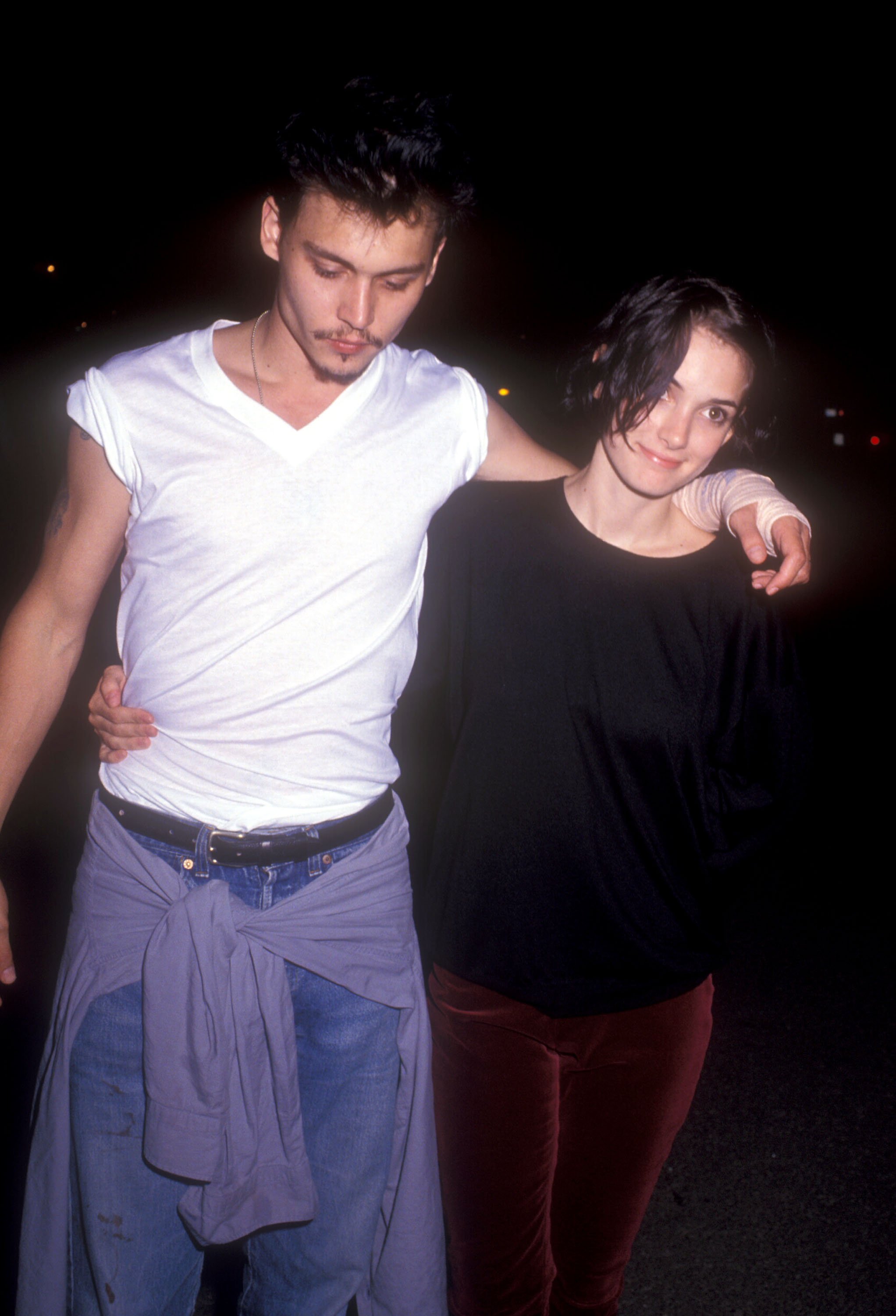 Johnny Depp and Winona Ryder