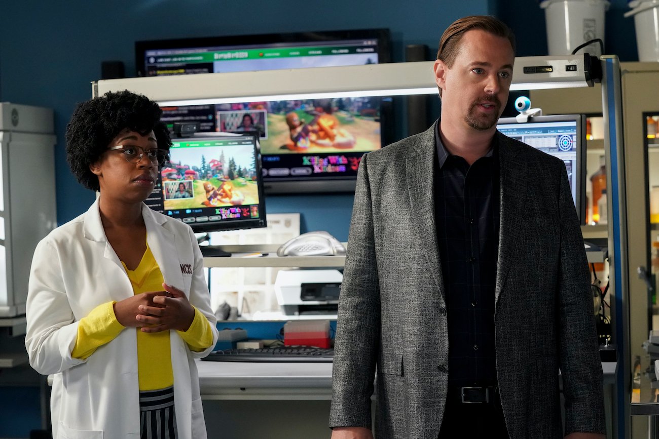 Sean Murray and Diona Reasonover NCIS