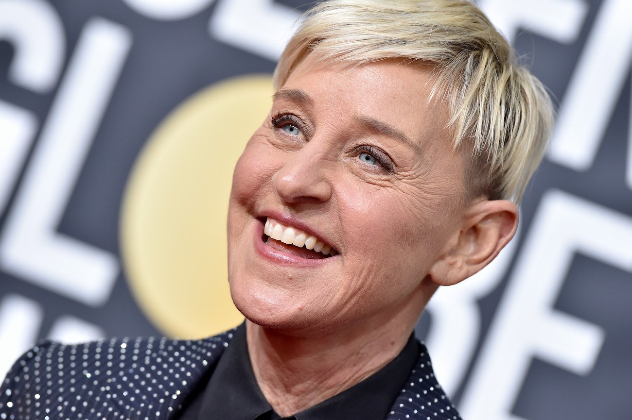 Ellen DeGeneres attends the 77th Annual Golden Globe Awards at The Beverly Hilton Hotel