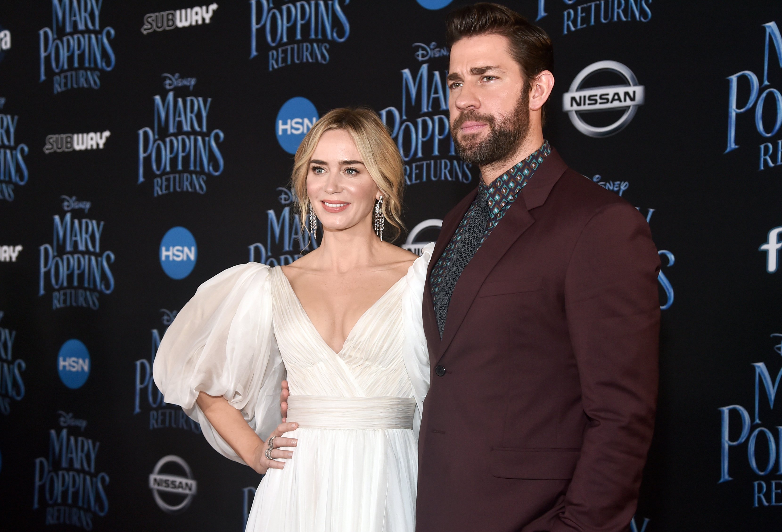 Emily Blunt and John Krasinski