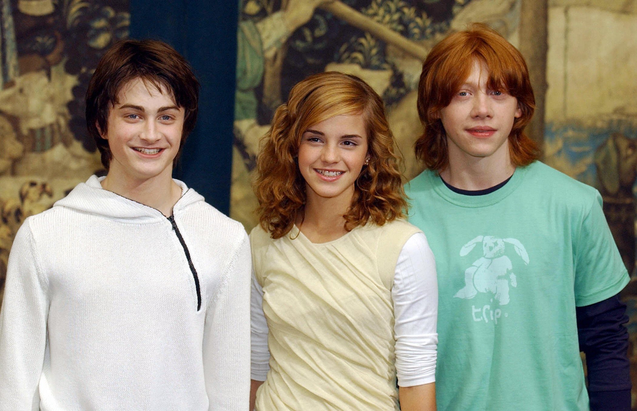 Emma Watson, Rupert Grint, and Daniel Radcliffe