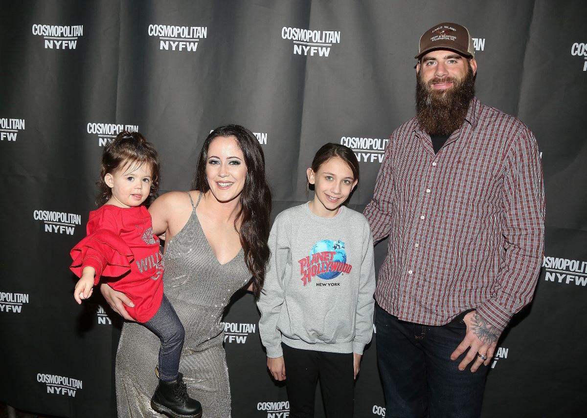 Ensley Jolie Eason, Jenelle Evans, Maryssa Eason and David Eason