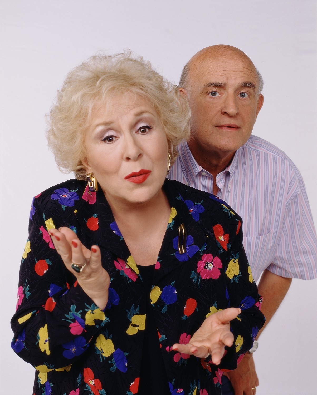 Doris Roberts as Marie Barone and Peter Boyle as Frank Barone