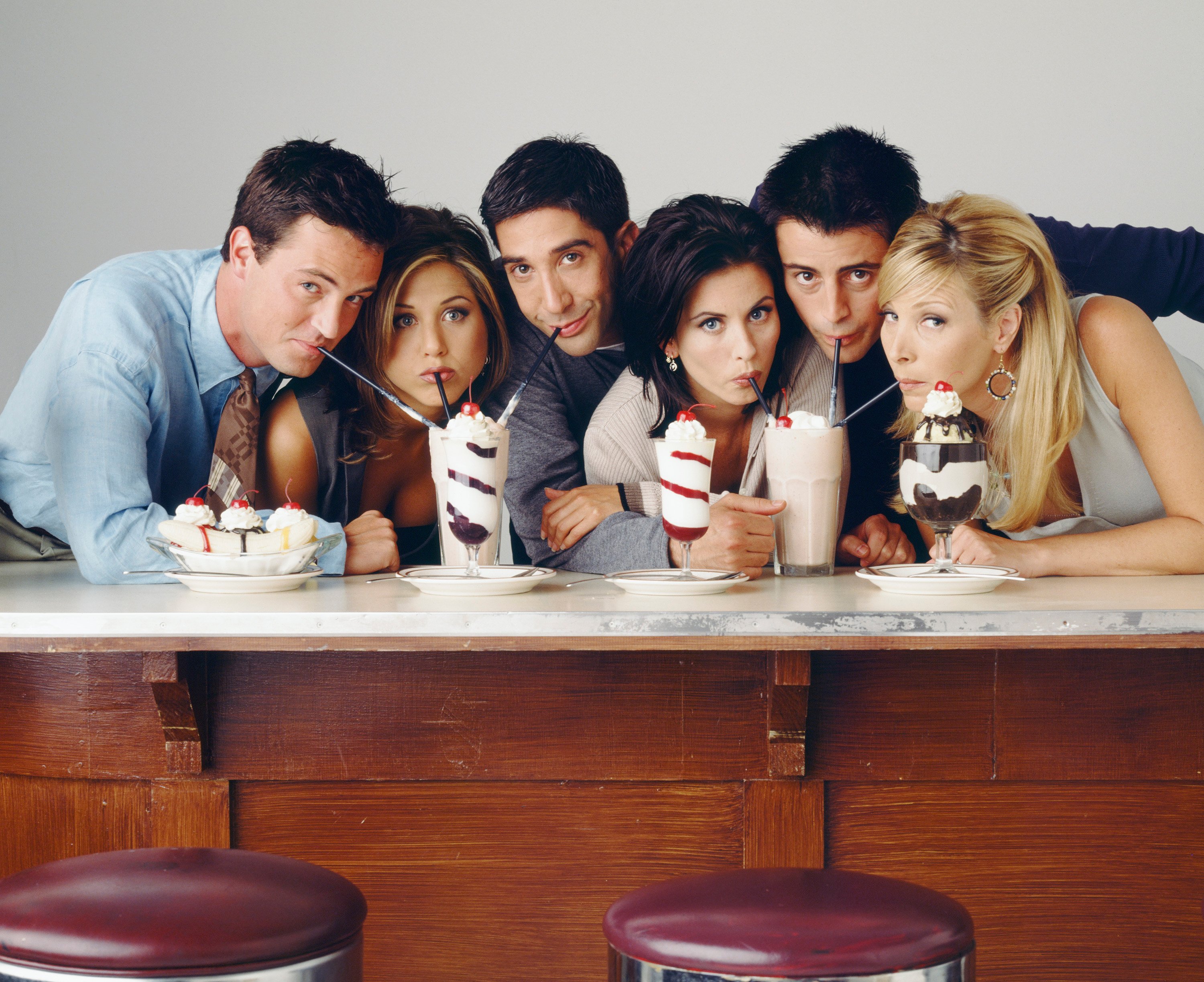 The cast of 'Friends'