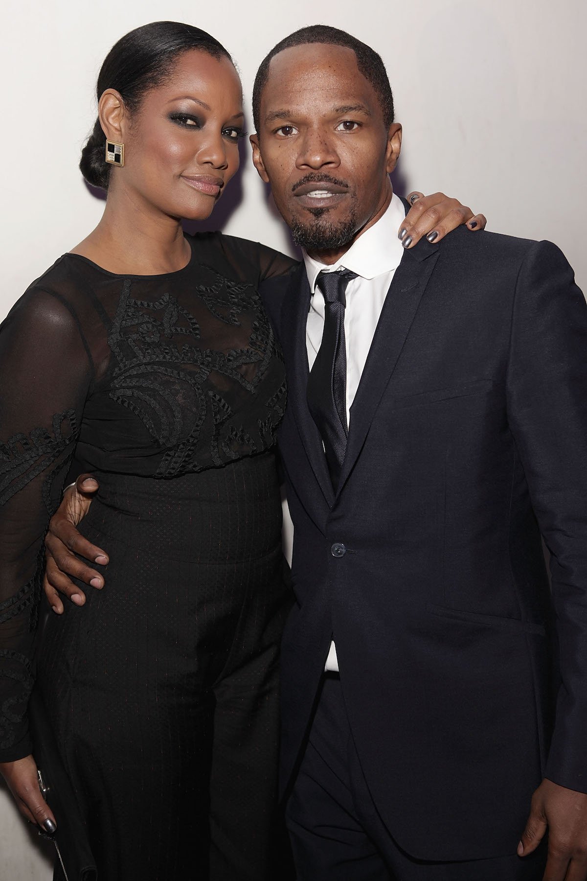 Garcelle Beauvais and Jamie Foxx