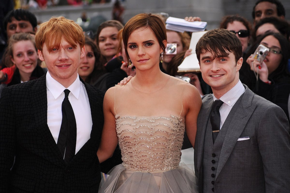 The cast of Harry Potter