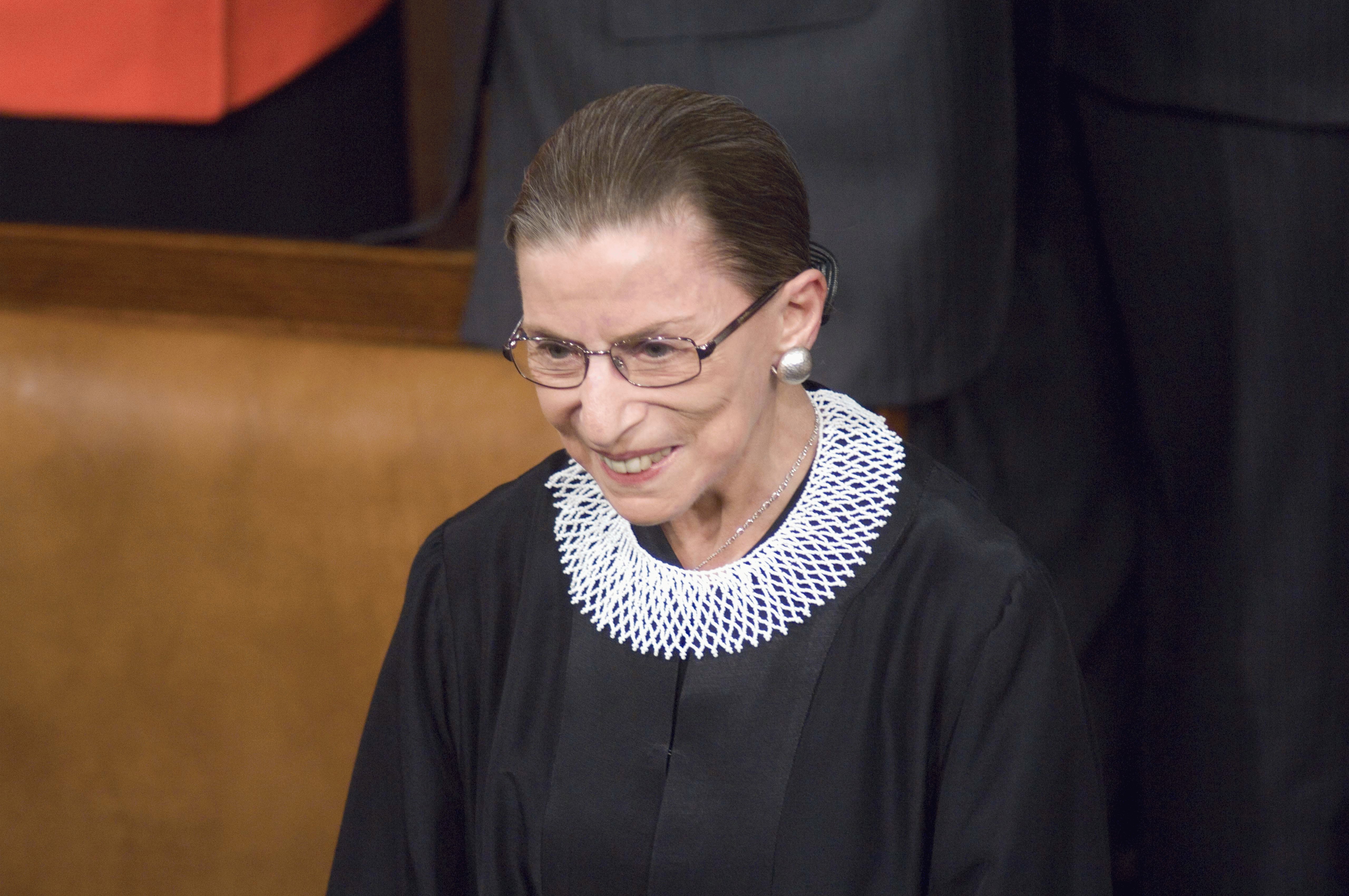 Supreme Court Justice Ruth Bader Ginsburg