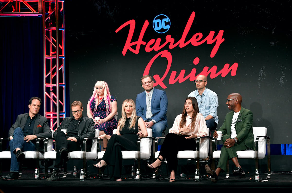 The cast of 'Harley Quinn' at the DC Universe panel