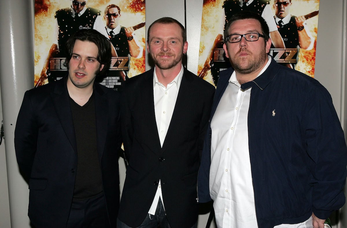 Edgar Wright, Simon Pegg, and Nick Frost