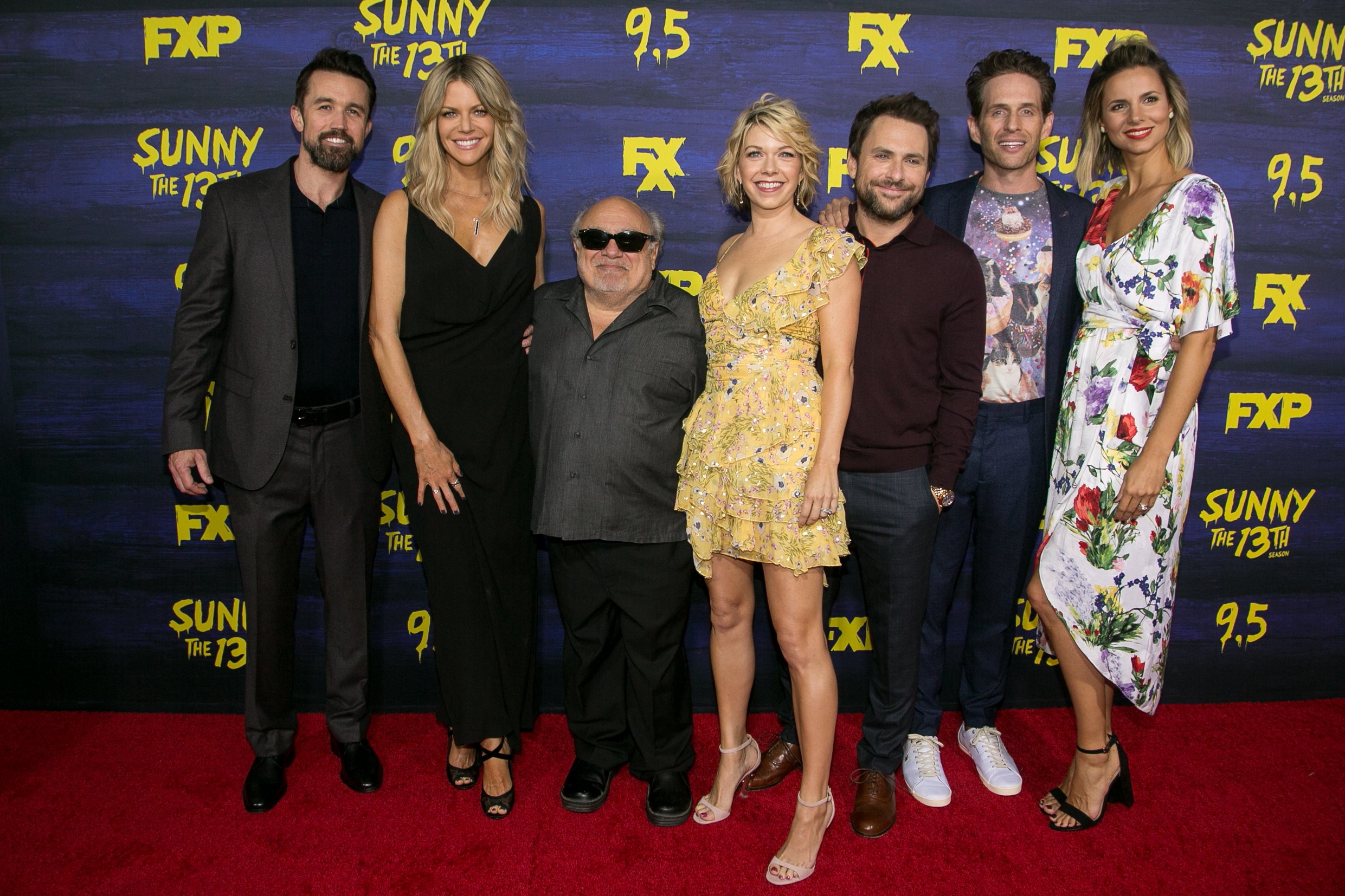 It's Always Sunny in Philadelphia cast on the red carpet