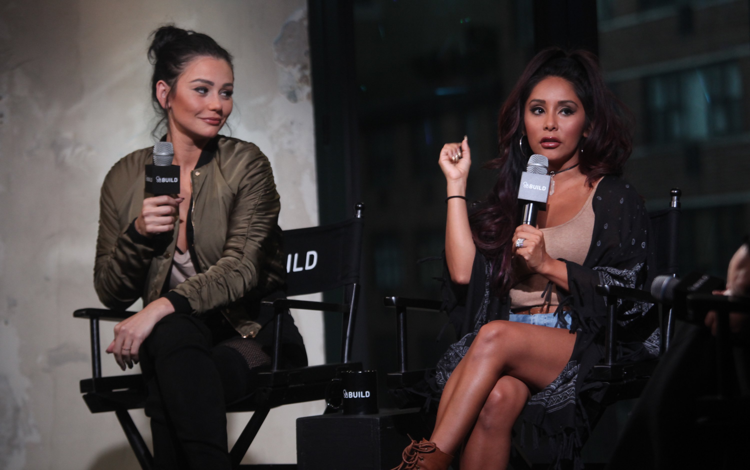 Jenni 'JWoww' Farley and Nicole 'Snooki' Polizzi