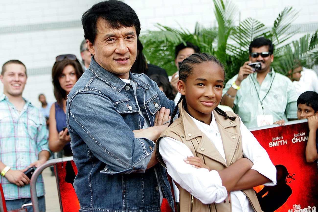 Jackie Chan and Jaden Smith The Karate Kid