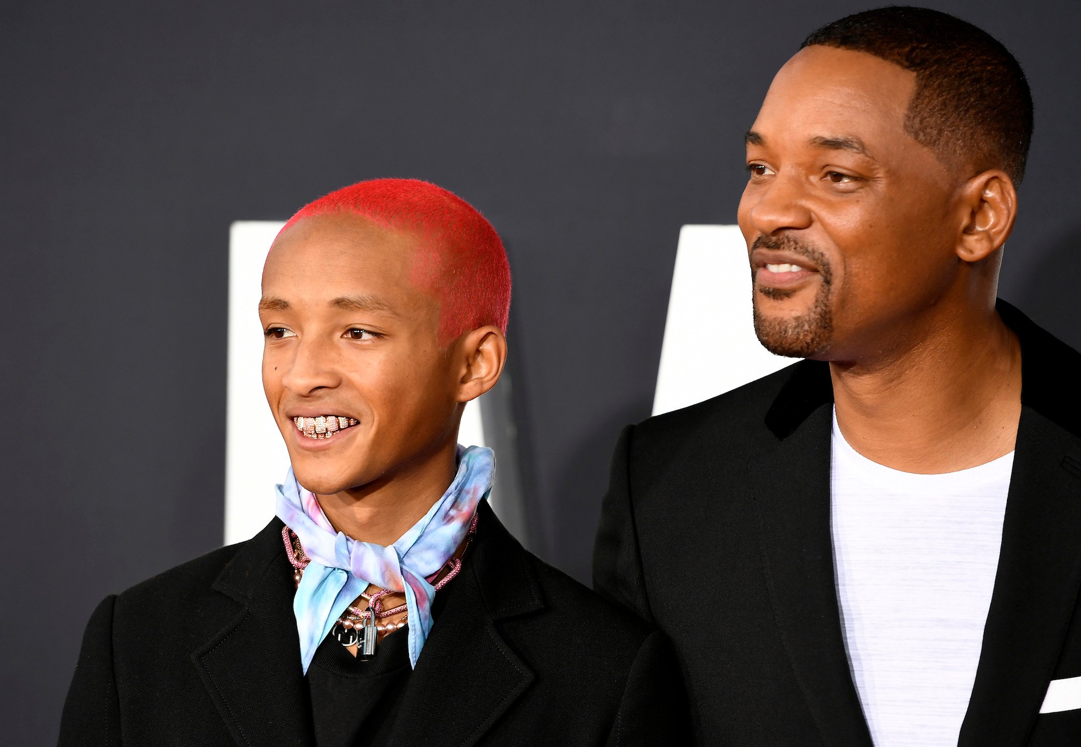 Jaden Smith and Will Smith attend Paramount Pictures' Premiere Of 'Gemini Man'